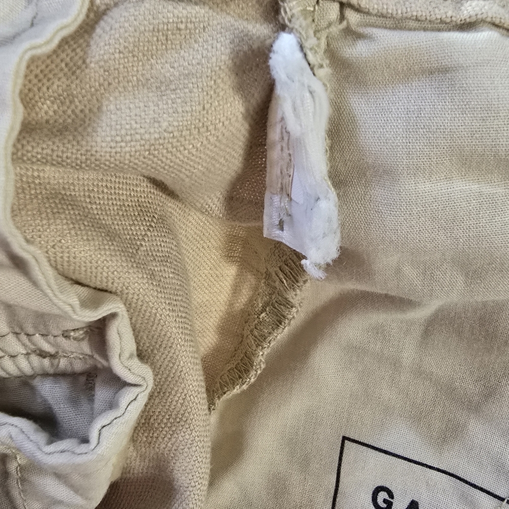 Gap Khaki Pants Womens Size 8 High Rise Wide-Leg Pleated Pockets, - Picture 10 of 10